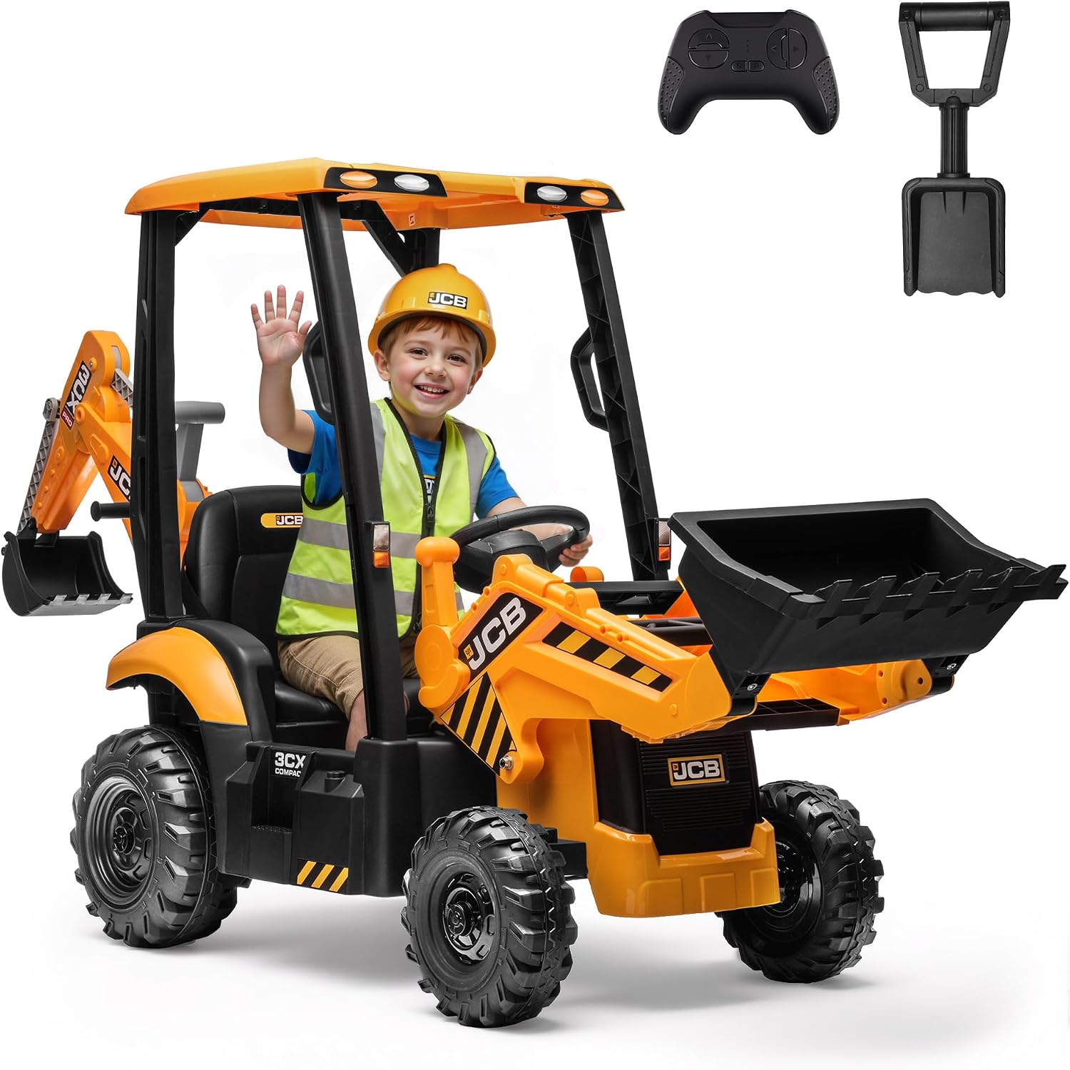 Kids Toys Jcb - Официально лицензированный детский экскаватор JCB 12V,