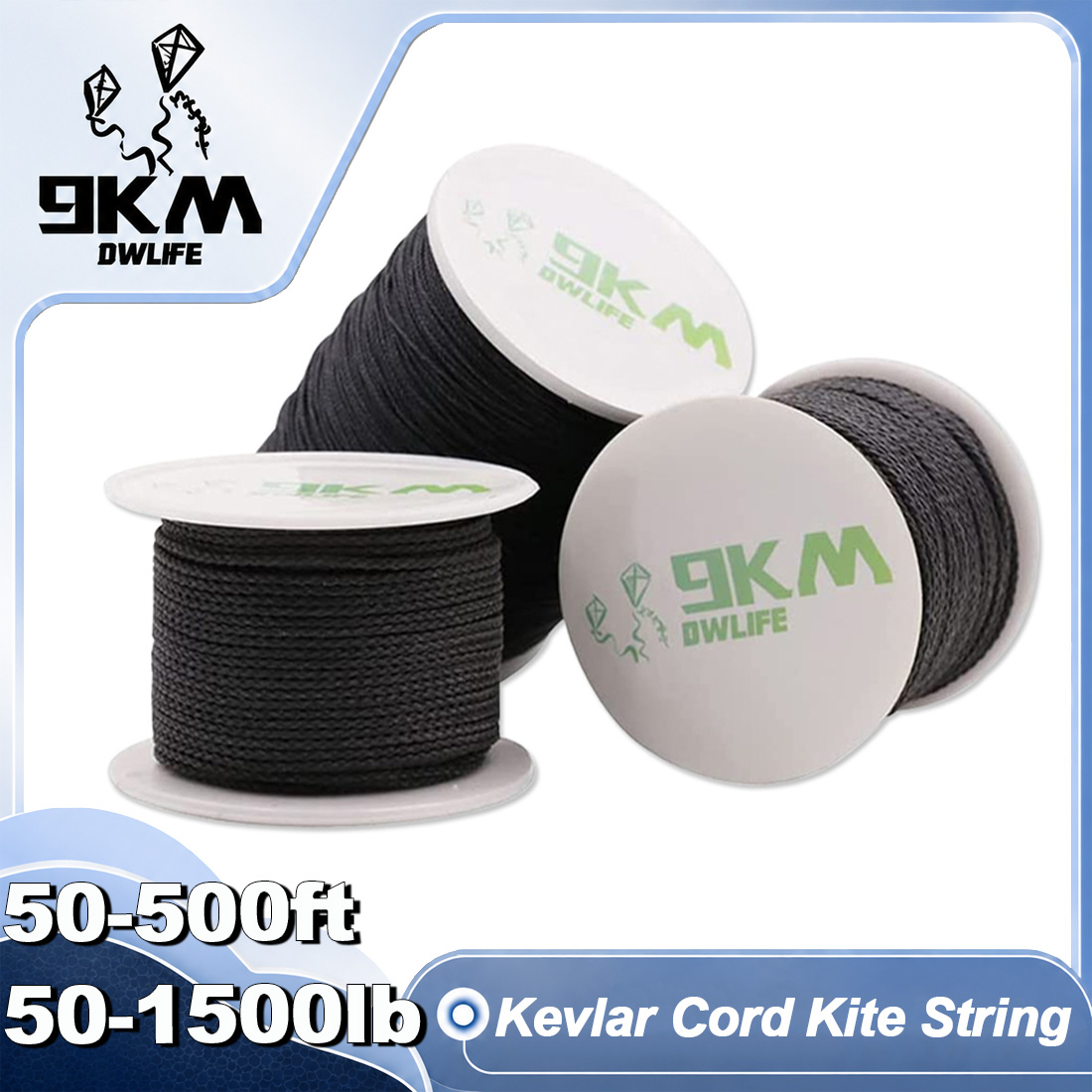 Kite Wind Outdoor - Кевларовый шнур 9KM DWLIFE – Высокопрочная