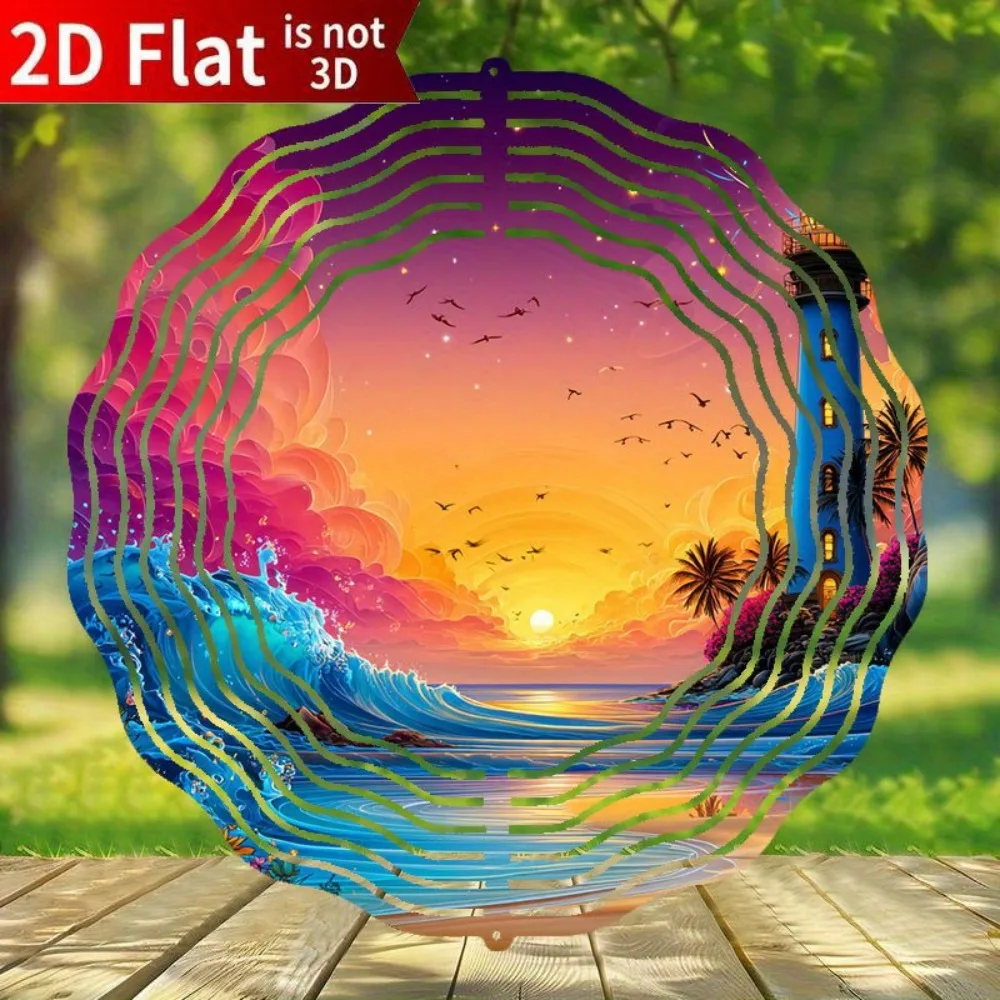 Kite Wind Outdoor - Ветряной колокольчик CIFBUY с дизайном пальм