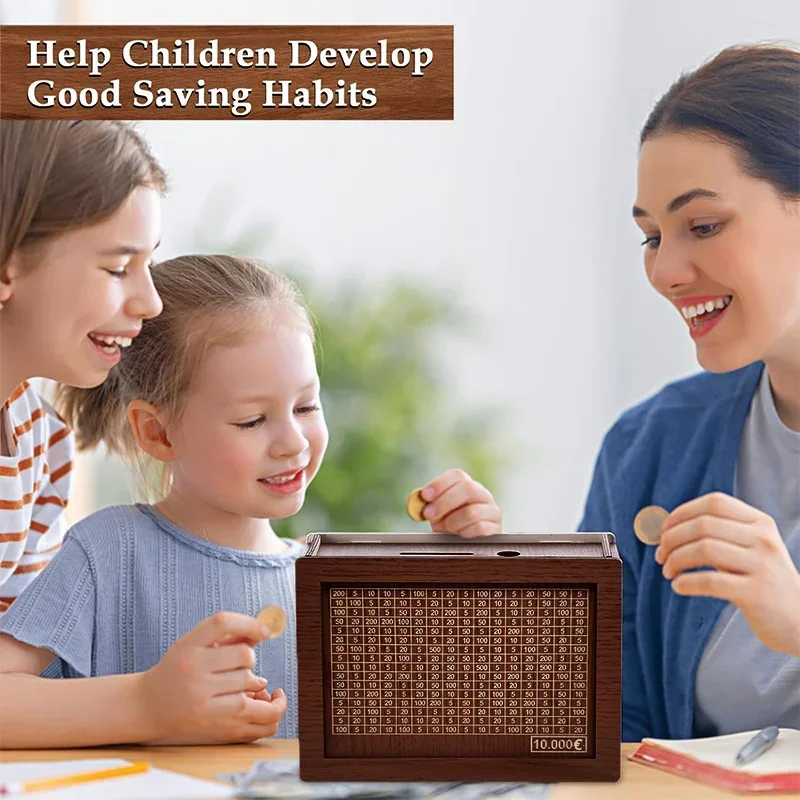 Деревянная копилка для сбереже – обзор и цена Kids Toys Drawers