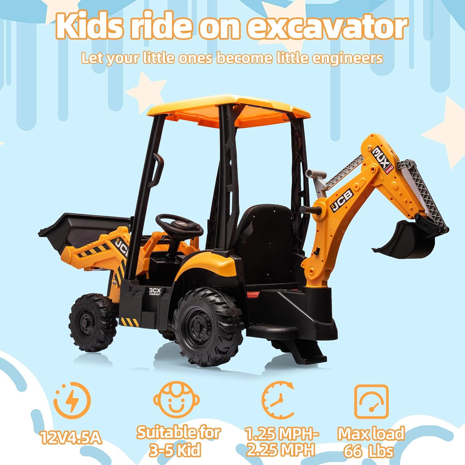 Официально лицензированный дет – обзор и цена Kids Toys Jcb