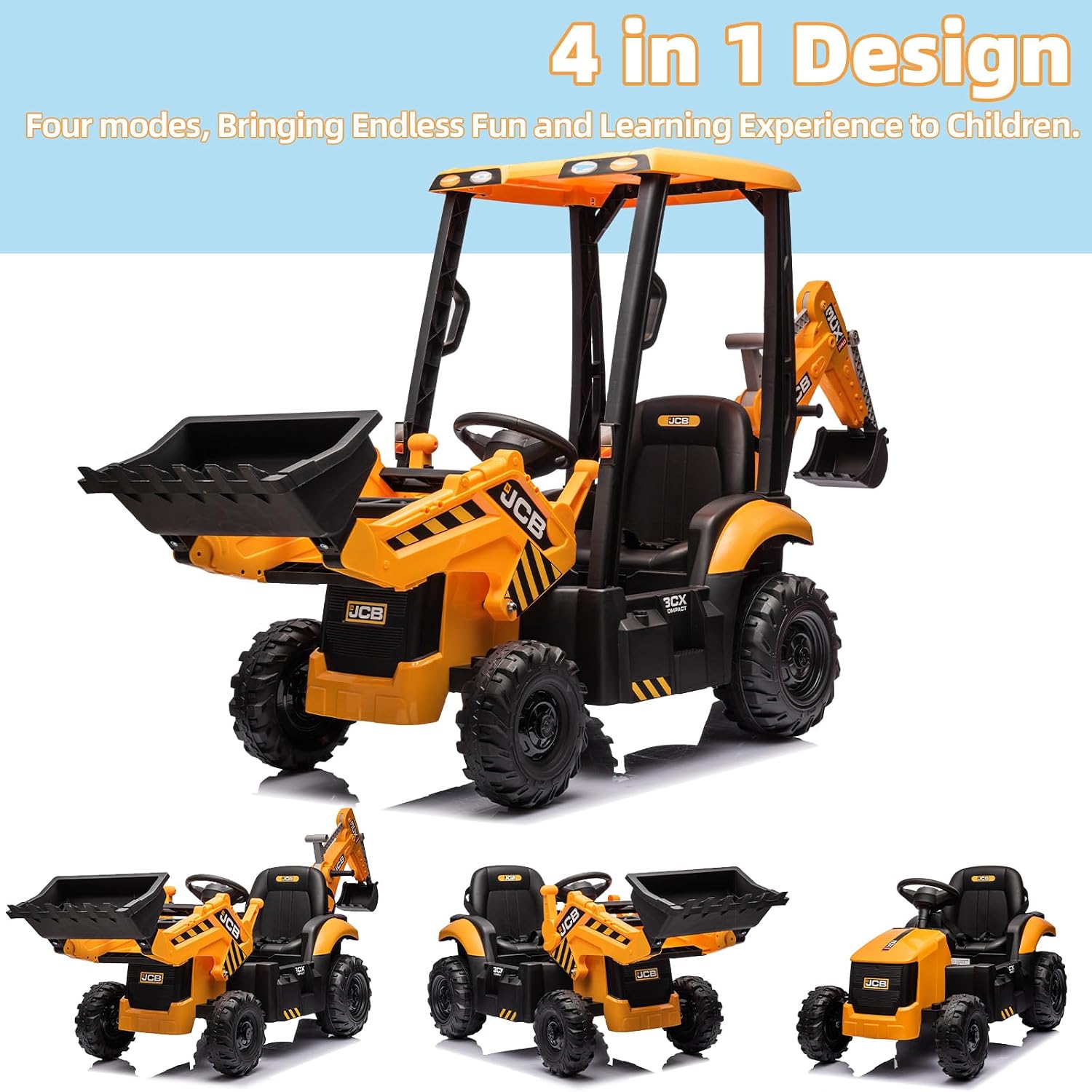 Официально лицензированный дет – обзор и цена Kids Toys Jcb