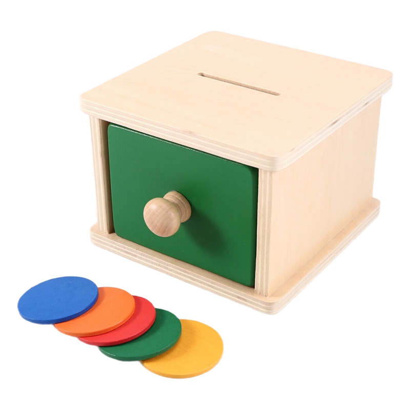 Детская деревянная игра-копилк – обзор и цена Kids Toys Drawers