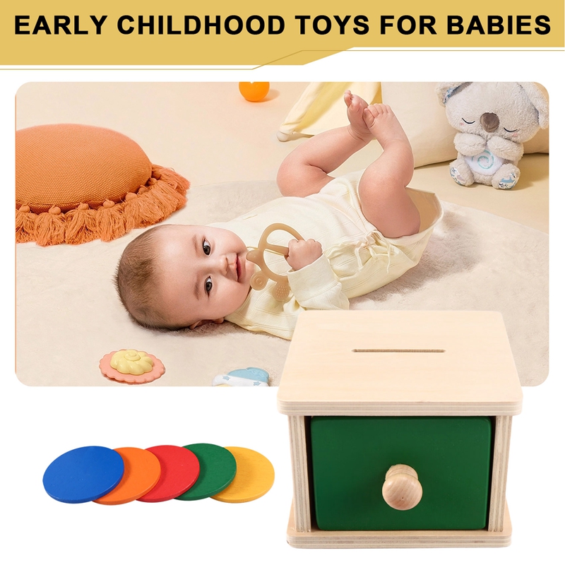 Детская деревянная игра-копилк – обзор и цена Kids Toys Drawers